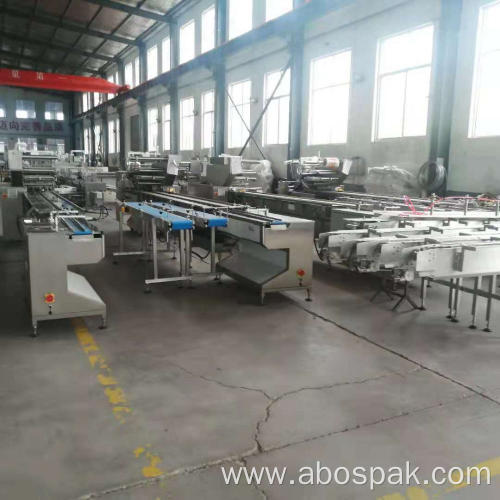 Automatic flatbread pilow bag packing machine with ce